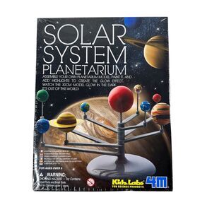 4M KidzLabs Solar System Planetarium Model Kit NEW Sealed STEM Science Toy Gift